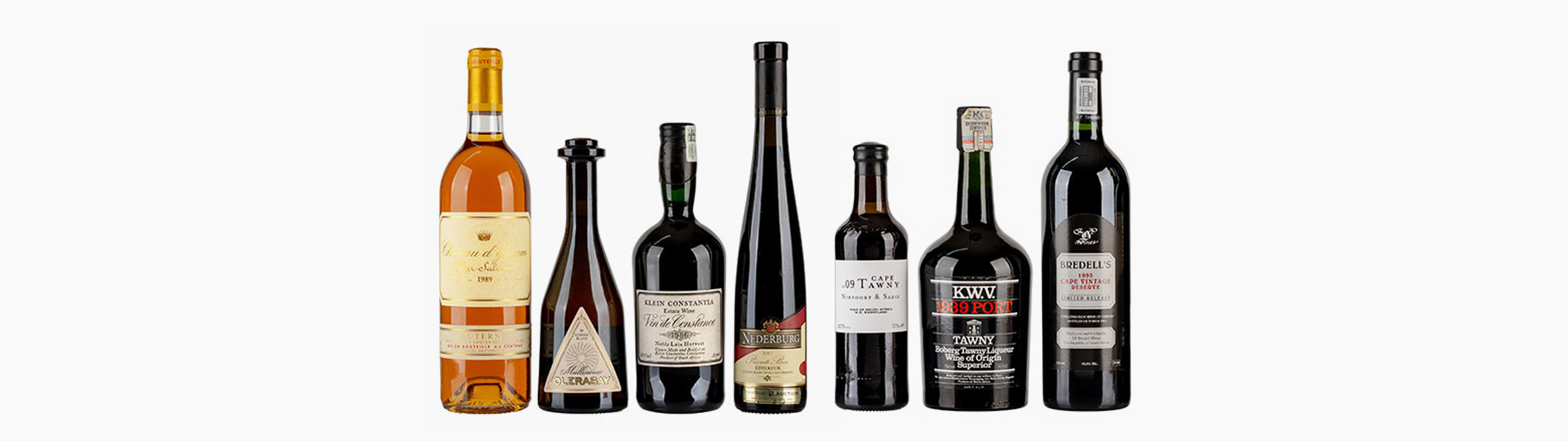 Sweets & Fortified Wine Auction: a rich offering of vintage wines that have stood the test of time